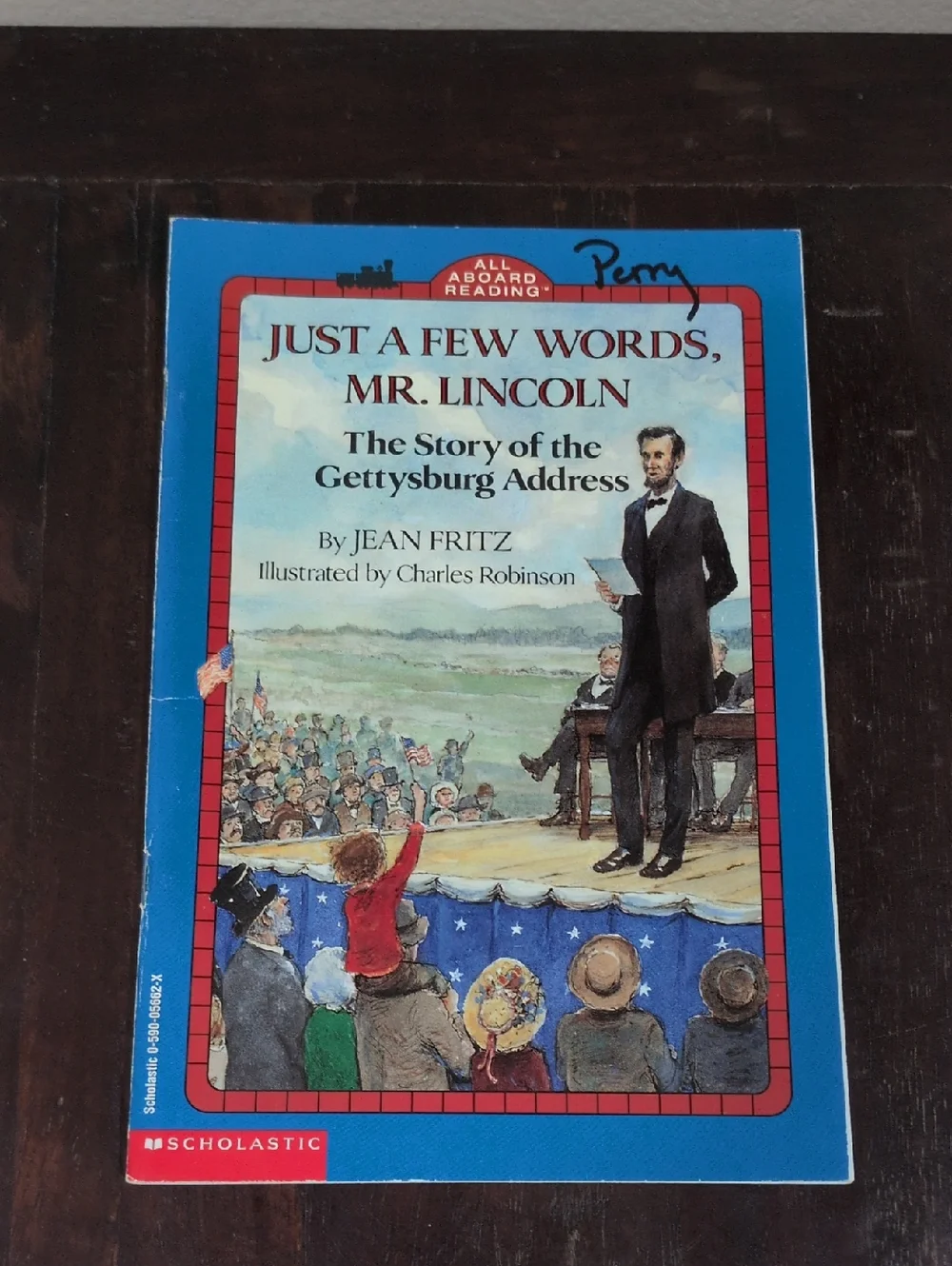 Scholastic Vintage Presidential Picture Book Non Fiction Lot of 10 Books - Used